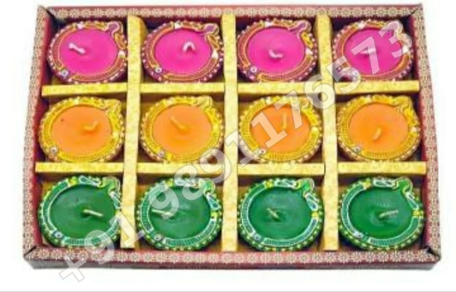 DECORATIVE TERRACOTTA DIYAS FOR FESTIVAL